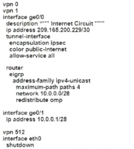 300-415 dumps exhibit