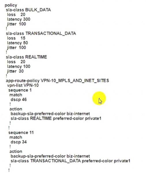 300-415 dumps exhibit