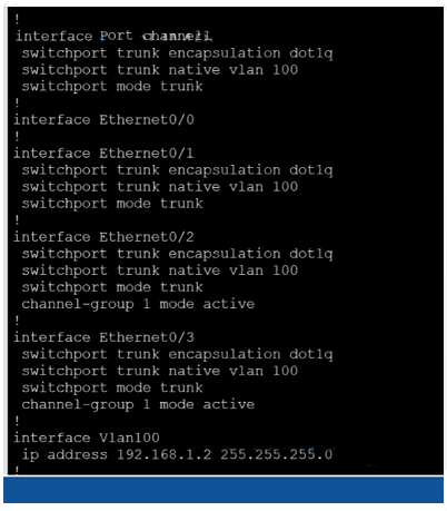 350-401 dumps exhibit