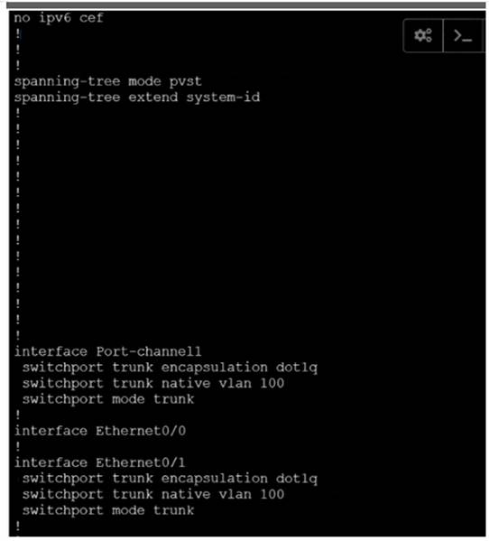 350-401 dumps exhibit