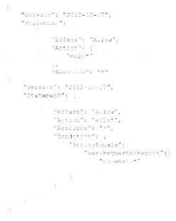 AWS-Certified-Security-Specialty dumps exhibit