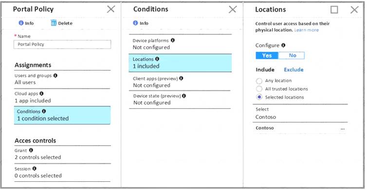 AZ-500 dumps exhibit